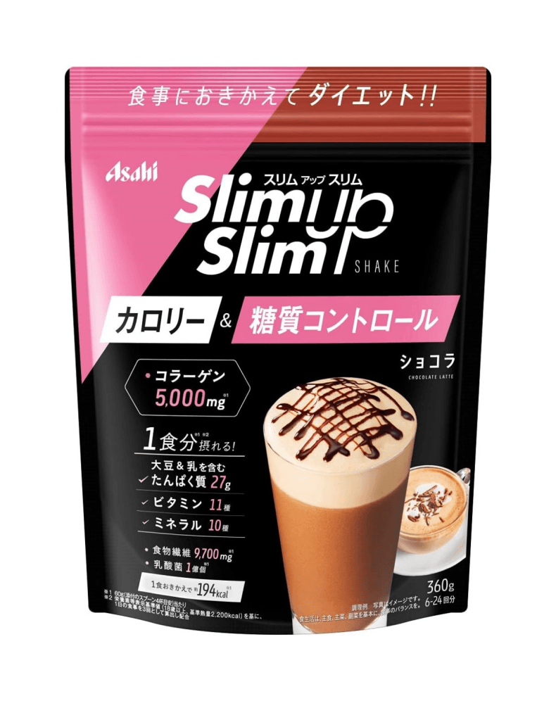 【出貨最新款外包裝】【日本直郵】日本 ASAHI 朝日 低卡低糖 代餐奶昔 巧克力口味 360g