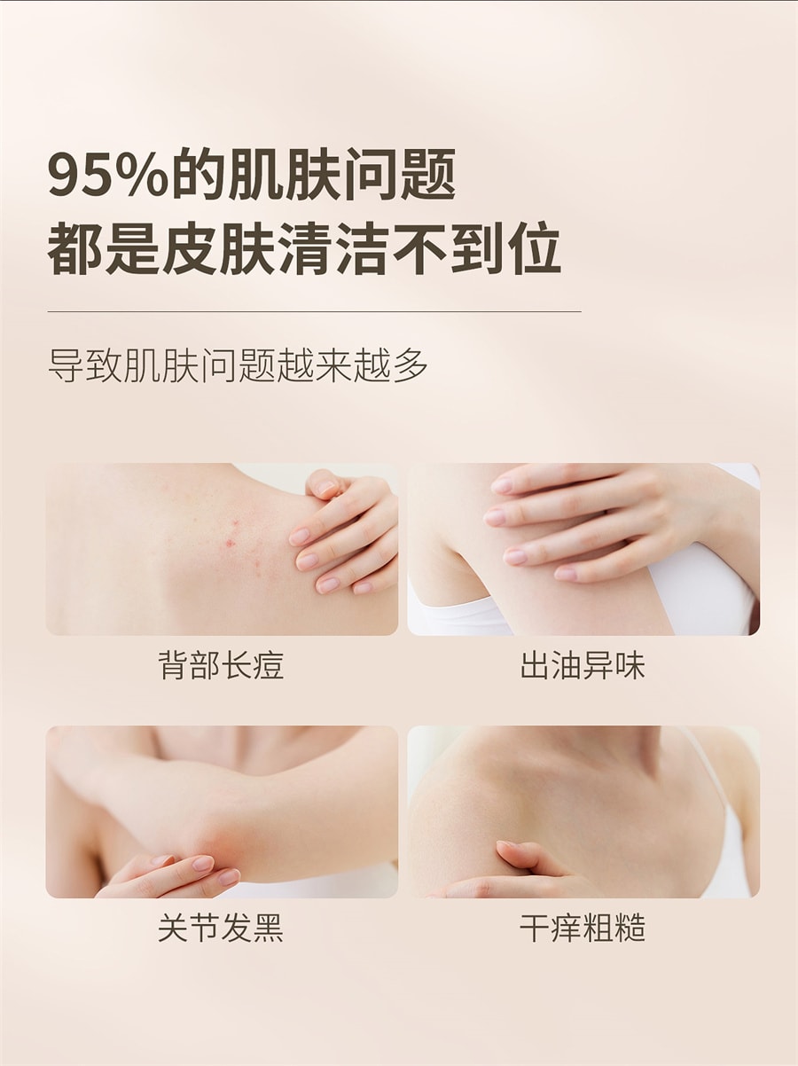 【中国直邮】肌肤之食  沐浴露持久留香乌木香氛保湿补水滋润沐浴乳油沐浴液男女  500ml/瓶