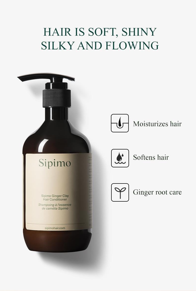 Sipimo詩碧曼 薑根護髮乳 直接作用於頭皮改善頭髮乾枯 薑黃素深層滋養毛囊可塗抹於頭皮 防斷髮強韌髮根 產後脫髮專用 460ml