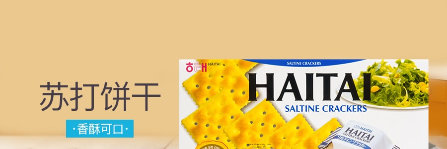 韓國HAITAI海太 蘇打餅乾 7包入 141g