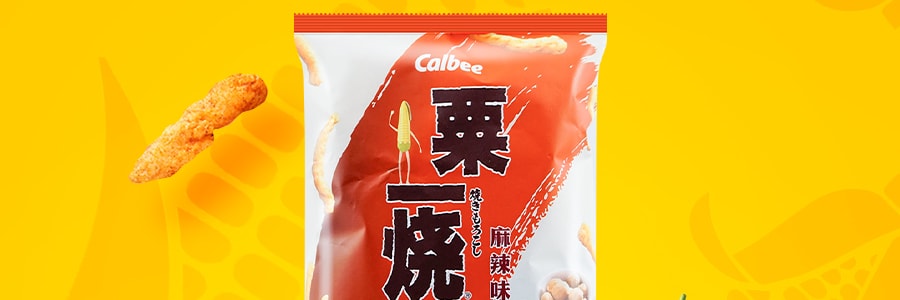 日本CALBEE卡乐比 粟一烧 麻辣味 80g 不同包装随机发货