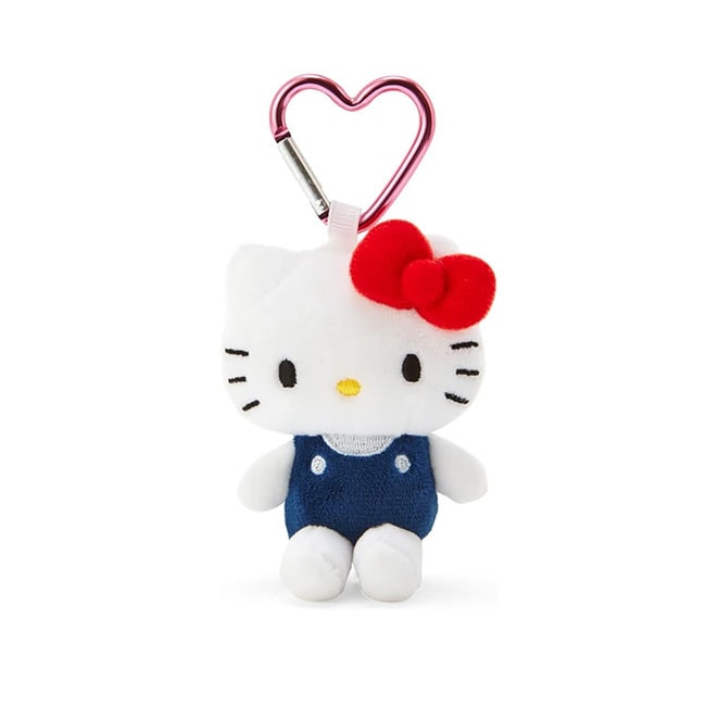 【日本直邮】SANRIO三丽鸥 爱心扣娃娃玩偶包挂件【hello kitty】约6×4×8.7cm