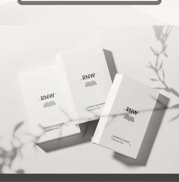 【中国直邮】 韩国 RNW 控油收缩毛孔双重净化去黑头鼻贴 5组/盒