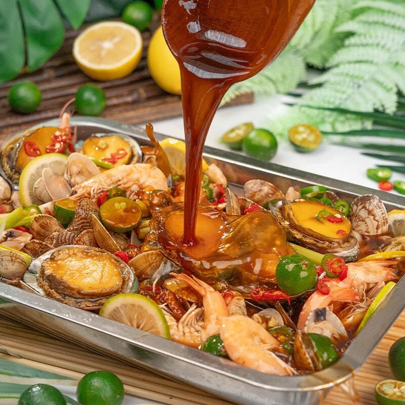 【中國直郵】 川娃子 泰式酸辣風味冷泡汁 泡鳳爪調味檸檬無骨雞爪料包 100g