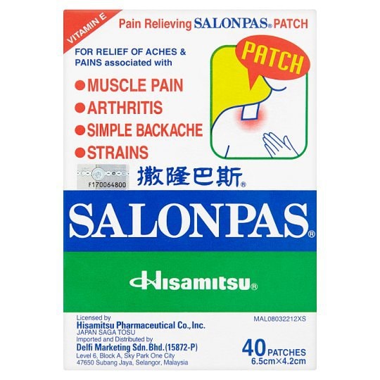 Pain Relieving Patch 40pcs