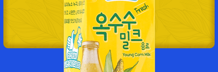 韩国Love'in Farm 玉米牛奶 180ml