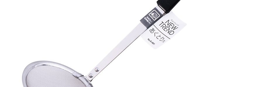 日本PEARL LIFE 不鏽鋼超細過濾網篩漏杓 過濾油渣專用 一件入