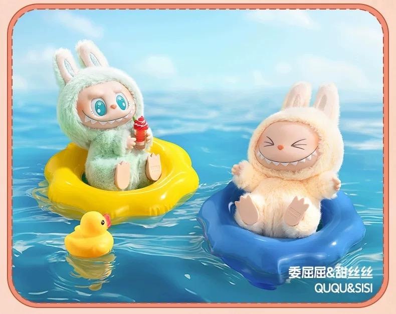 【中国直邮】 POP MART 泡泡玛特 POPMART泡泡玛特 labubu拉布布 心动马卡龙 搪胶脸 潮玩 盲盒挂件- 二代1个*预计到达时间3-4周