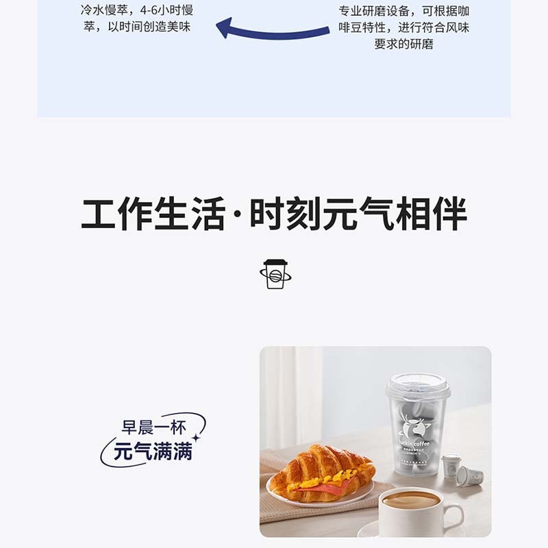 中国 瑞幸咖啡 冷萃即溶咖啡-3风味混合装 2.3g*18颗