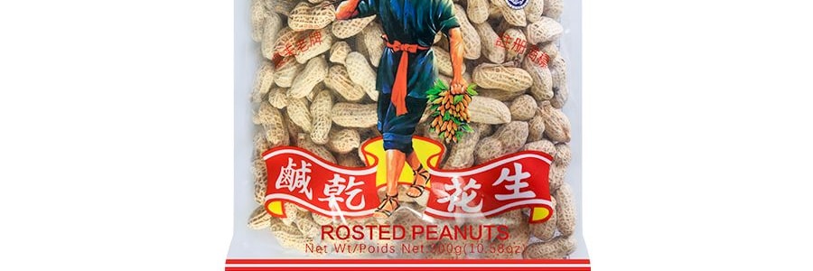 風味香園 鹹乾花生 300g