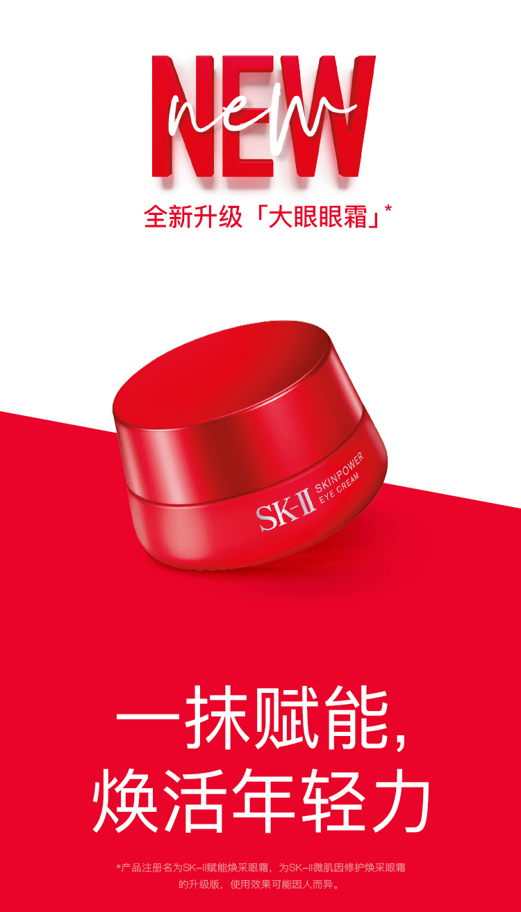 【日本直郵】日本本土專櫃版SK-II SK2 2020新版眼霜淡化細紋提拉緊緻日本本土版2.5g 旅行裝