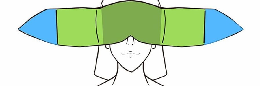 MDOG米度狗 科技重力眼罩 睡眠遮光專用 午睡助睡眠神器 四季雙面款 粉灰色【微壓助眠】【國際療癒產業認證】可使用微波爐加熱後熱敷