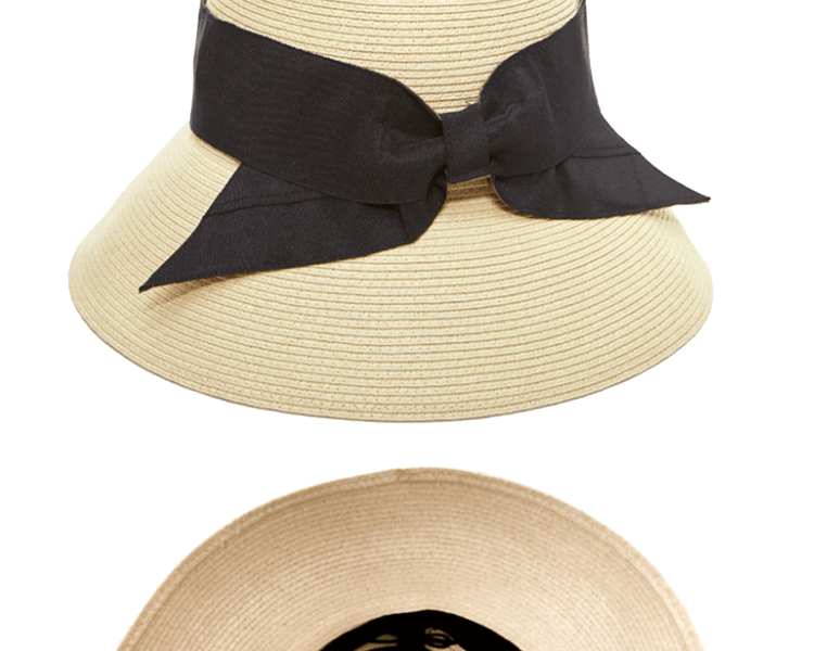 COGIT||PRECIOUS UV 蝴蝶结时尚宽檐防晒帽||适用头围56~58cm