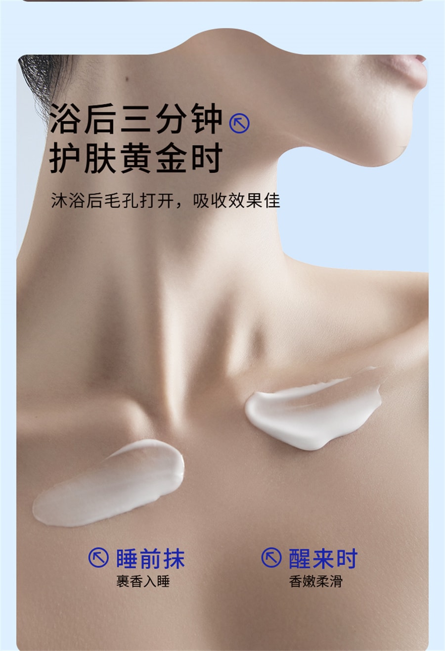 【中國直郵】EHD 身體乳全身補水保濕滋潤長時留香潤滑菸鹼醯胺潤膚乳露 350g/瓶