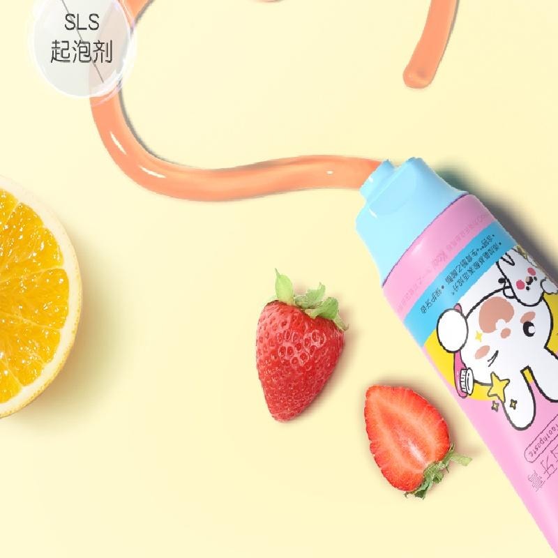 【中国直邮】  英氏 婴童牙膏 无氟含低氟 50g/支