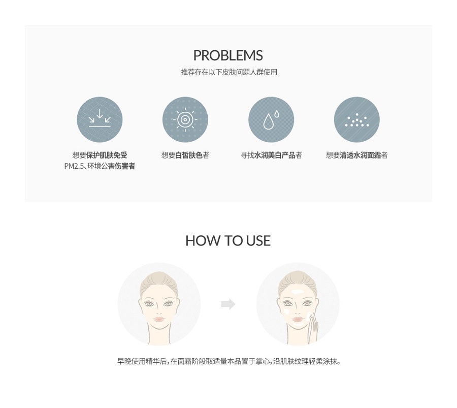 [韩国直邮] HUXLEY 醒肤滋晶美白霜 50ml