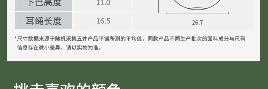 BENEUNDER蕉下 護頸款舒感特護口罩 秋冬水光口罩 深黛灰 F(均碼)