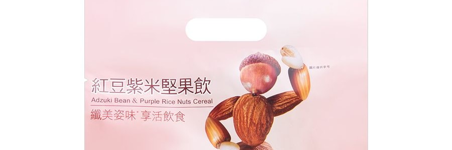 台灣馬玉山 紅豆紫米堅果飲 12包入 360g
