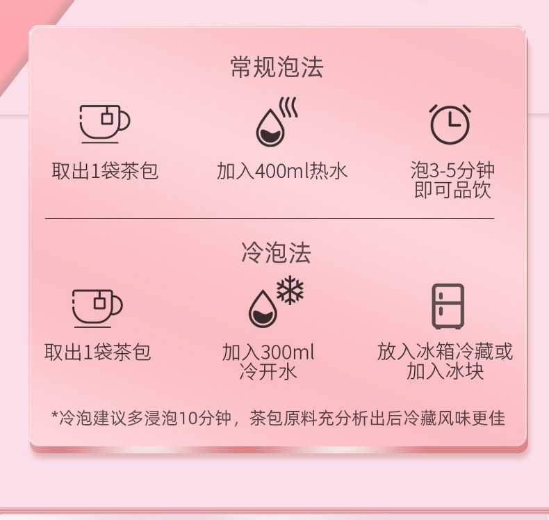 【中国直邮】南京同仁堂  免煮桂花酸梅汤茶包袋泡小包装酸梅粉桂花原料包  160g/盒