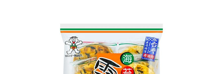 台灣旺 雪餅 海苔口味 160g