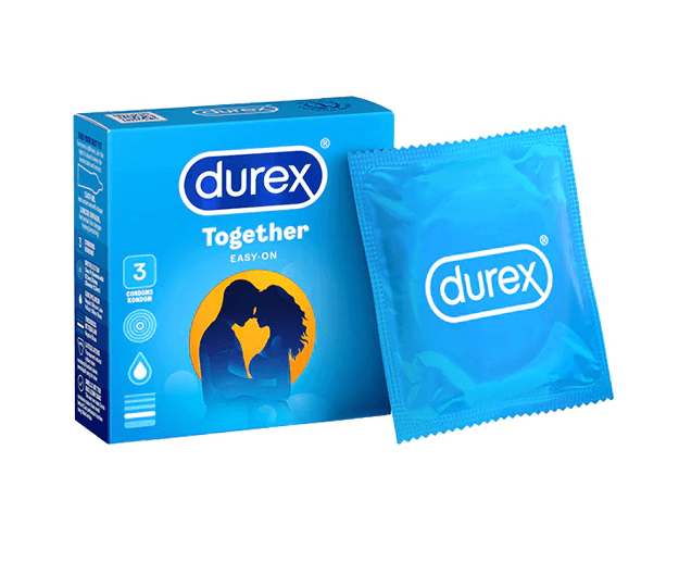 【马来西亚直邮】英国DUREX杜蕾斯 TOGETHER激情装避孕套 3件入