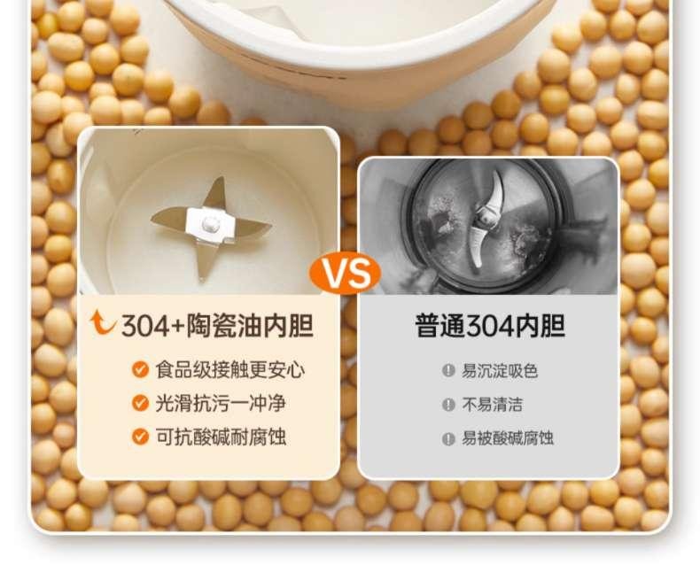 【中國空運直郵】 GUESMI 皆米 220V 多功能便攜迷你小型高速破壁機直飲豆漿機果汁自動免過濾家用 早餐減脂必備 350ml 珍珠白 220V