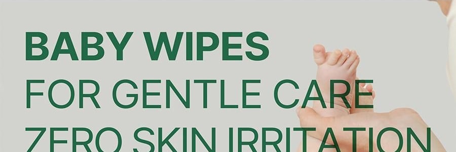 韩国BEBESUP ZERO宝宝婴儿湿巾 无刺激0岁可用 带盖 80抽*3【超值3件装】