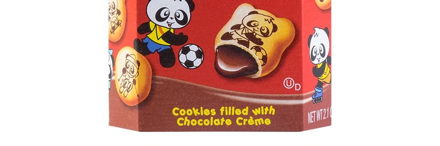 日本MEIJI明治 熊貓夾心餅乾 巧克力味 62g 包裝隨機發