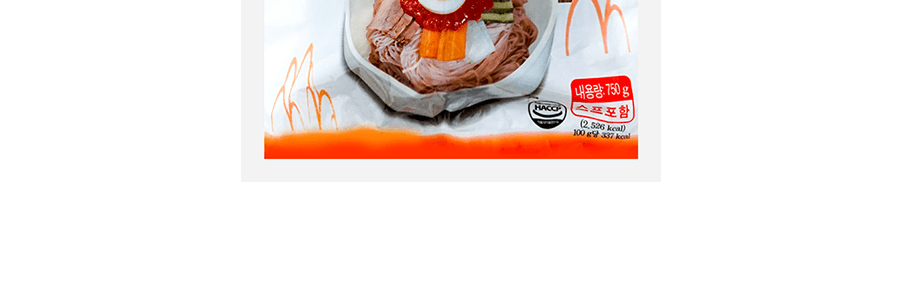 韓式CHILKAB 乾拌冷麵 內附料包 4份入 750g