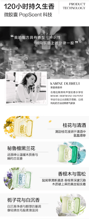 綻家 藍桉葉精油三合一洗衣凝珠桂花與清酒味/梔子花與沈香木味囤貨裝 12g*60顆