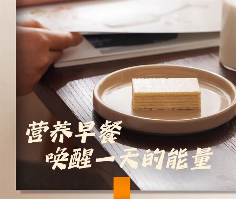 【中国直邮】 兵王的炊事班 乳清威化蛋白棒 0减低无糖精能量代餐脂肪卡热量解馋饱腹零食 可可味240g/盒