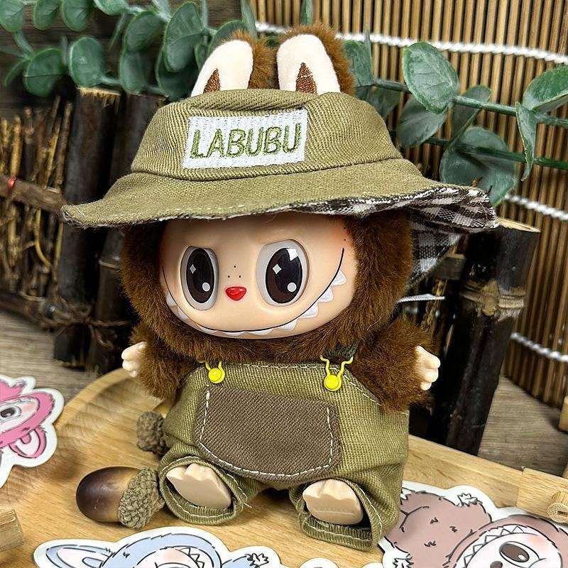 【中國直郵】 FOXTAIL Labubu拉布布娃衣 盲盒公仔衣服 毛絨套裝 可愛換裝-花裙子款(不含公仔) 1件*預計到達時間3-4週