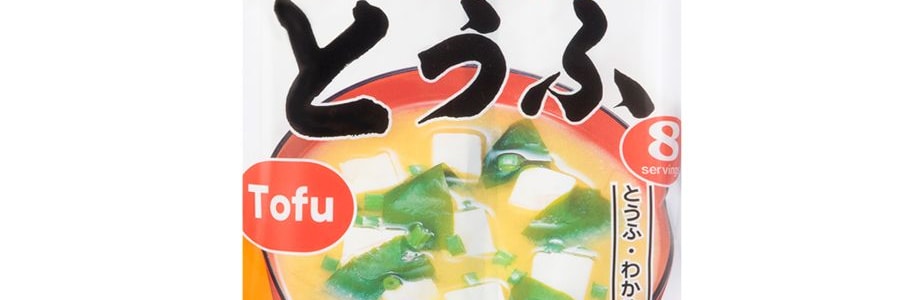 日本SHINSYUICHI神州一味噌 速沖即食味噌湯料包 豆腐味 8份裝 151g