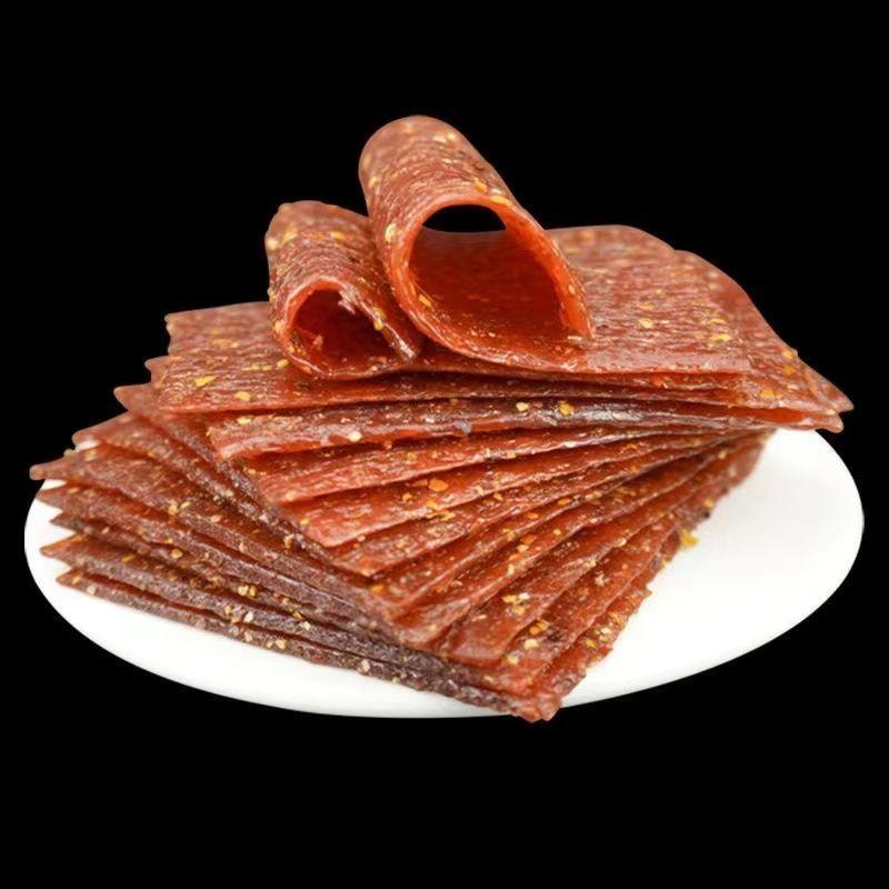 【中国直邮】 张奇龙 唐僧素肉牛排辣条   儿时经典零食怀旧大辣片 5袋*20g