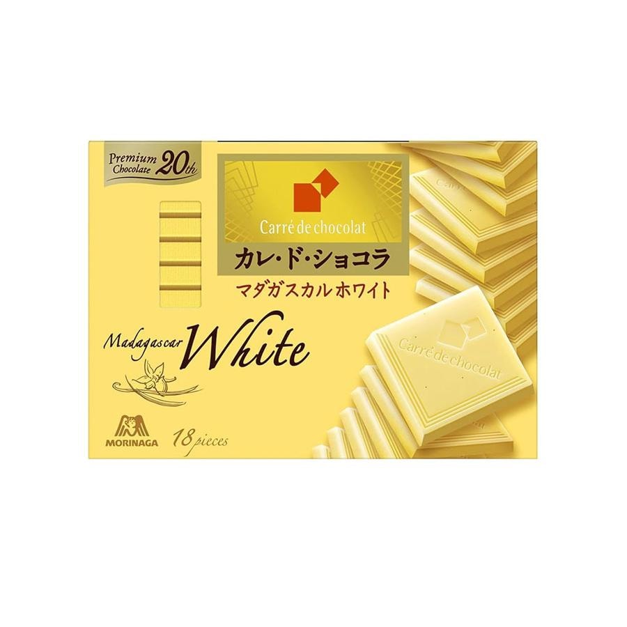 【日本直郵】MORINAGA 森永製果 馬達加斯加白巧克力 18枚