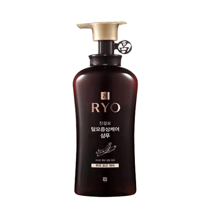 韓國 RYO 呂 黑呂洗髮精防脫髮所有髮質通用無矽油洗髮精 490ml