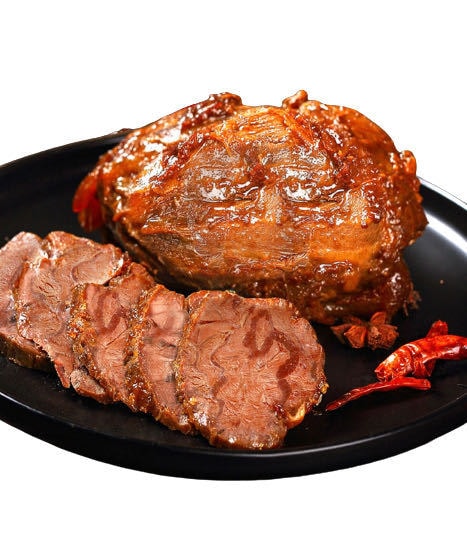 【不二燒肉】山東非遺特產麻辣牛腱牛肉開袋即食滷味熟食下酒菜454克