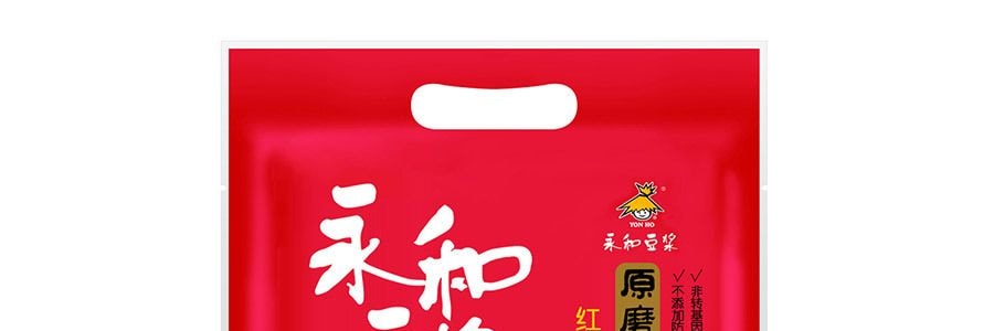 永和豆漿 原磨風味 紅棗豆漿粉 10包 300g【非基因改造大豆】