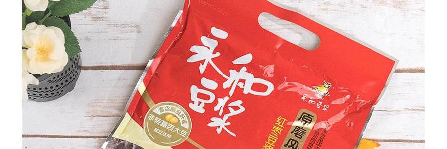 永和豆漿 原磨風味 紅棗豆漿粉 10包 300g【非基因改造大豆】