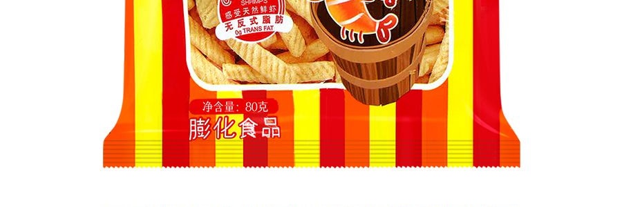 OISHI上好佳 非炸鮮蝦條 原味 80g