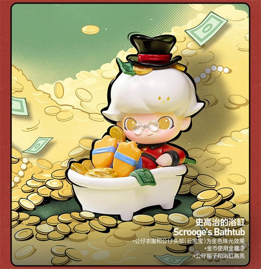 【中國直郵】 POP MART 泡泡瑪特 DIMOO WORLD × 迪士尼系列 手辦盲盒玩具禮物 隨機盲盒1個