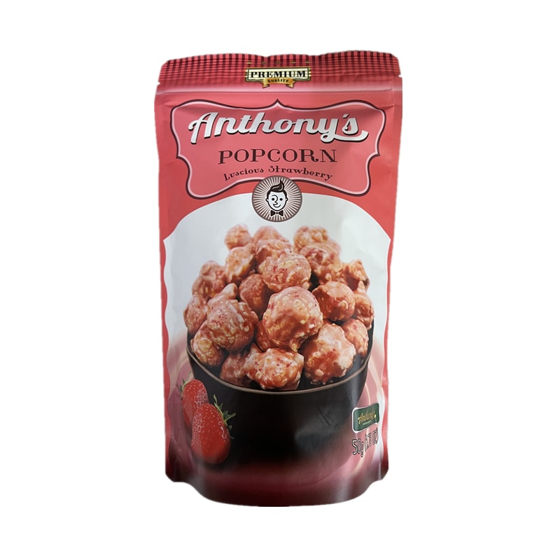 【日本直效郵件】 日本ANTHONY'S 焦糖爆米花 草莓口味 50g
