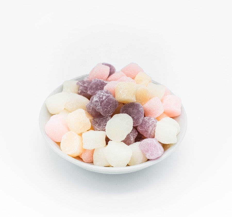 Mini Mochi Sweet Rice Cake Mixed Fruit Flavor 300g
