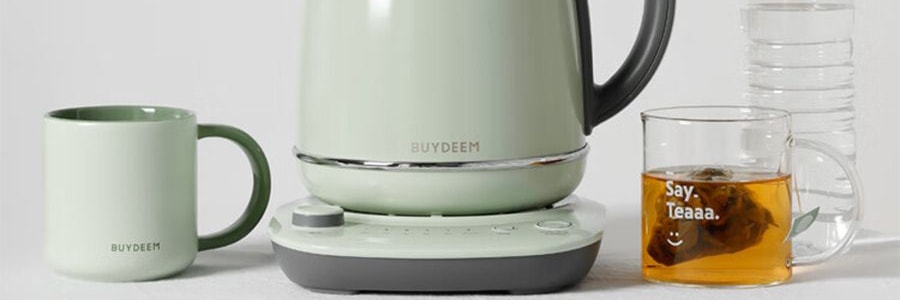 【立减$11到手价$98.99】BUYDEEM北鼎 调温电水壶 高颜值烧水壶K740 小鹅黄