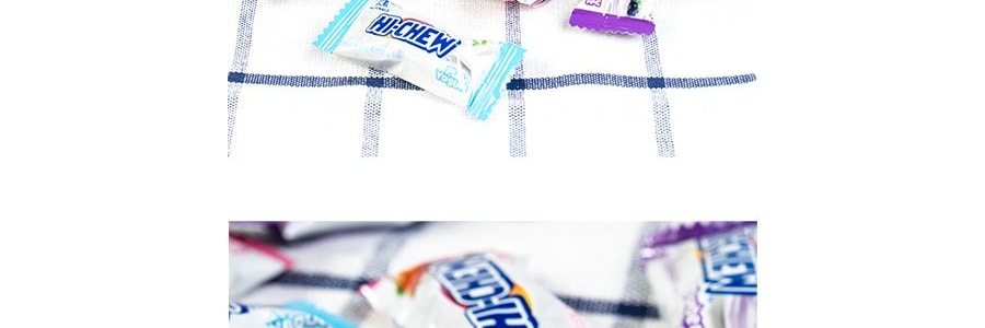 日本HI-CHEW 果汁軟糖 草莓藍莓優格口味 綜合袋 90g