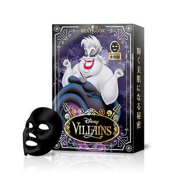 Disney Villains Black Mask -URSULA (Moisturizing) 4pcs