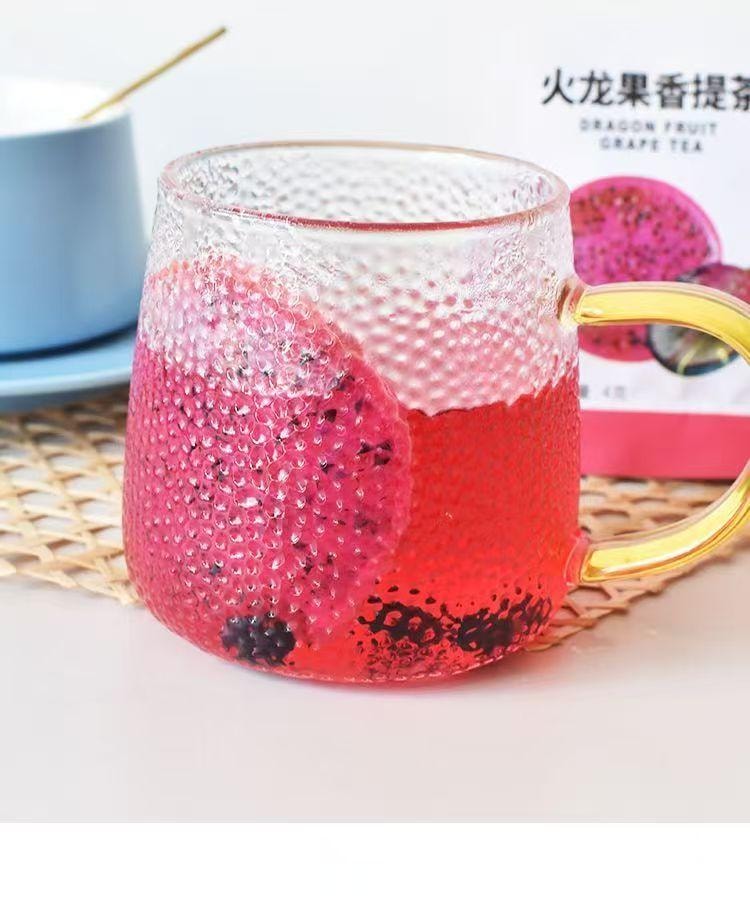 Tea Immortal Slowly [Green Lemon Tea 4g * 3 Dragon Fruit Flavor Tea 4g * 3 Pomelo Slices Goji Berry Tea 4g * 3 Golden Au