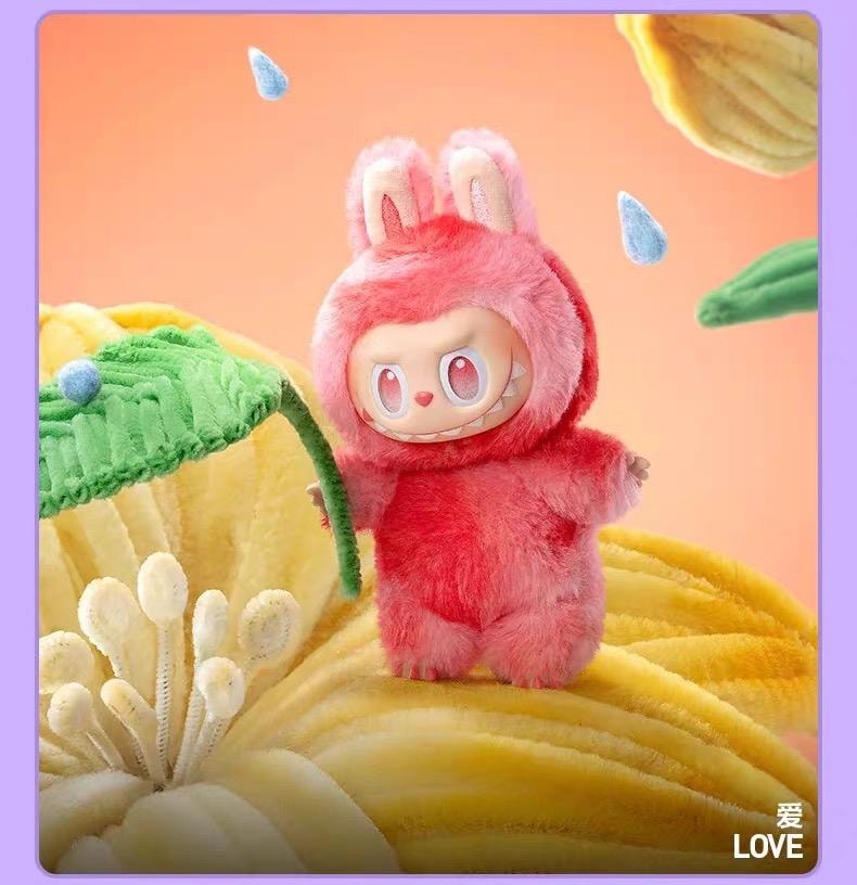 【中国直邮】 POP MART 泡泡玛特 POPMART泡泡玛特 labubu拉布布 心动马卡龙 搪胶脸 潮玩 盲盒挂件- 三代1个*预计到达时间3-4周