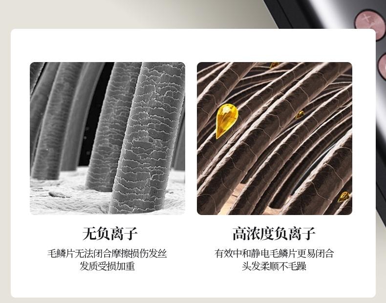 金稻 焗油直发梳 精油直发梳 改善毛躁发质 负离子护发不伤发 家用蓬松 KD377  1台