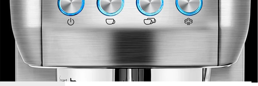 美国CASABREWS咖佰士 意式咖啡机 49oz水箱 半自动打奶泡机 3700Essential